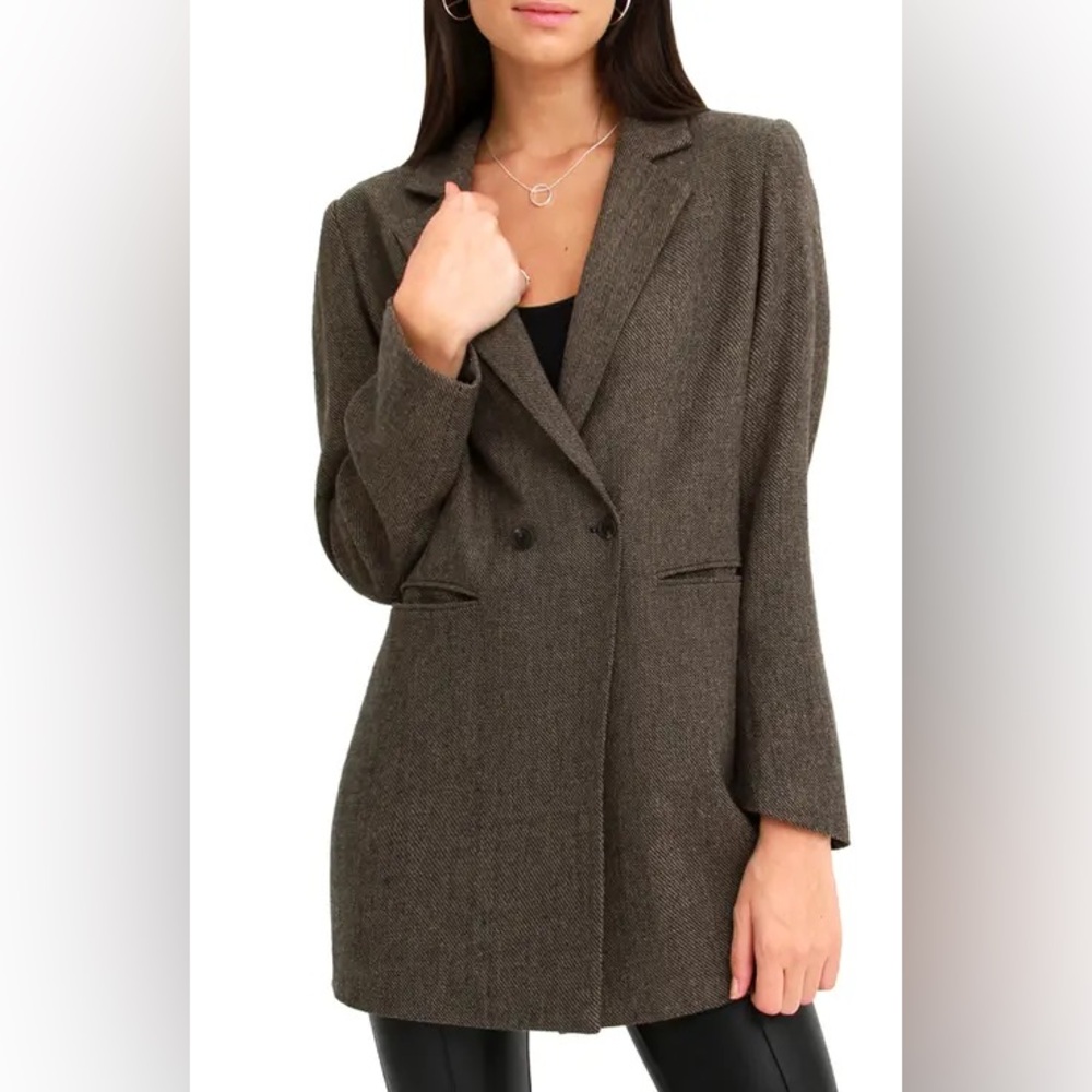 NWOT Belle & Bloom Oversized Kensington Wool Coat